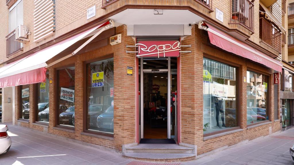 El local, en la calle Colombia.