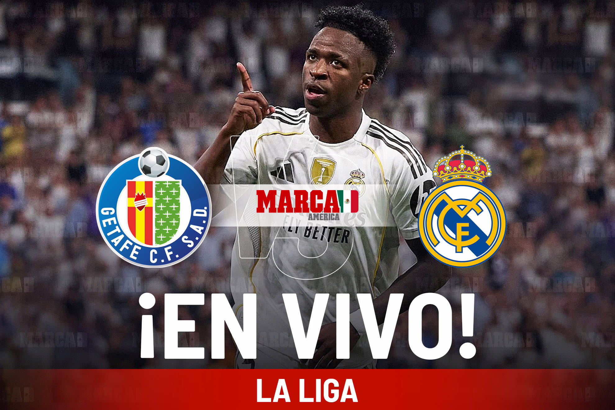 Getafe vs Real Madrid: Transmisión EN VIVO Hoy. Mbappé y los Merengues se enfrentan al Getafe en LaLiga 2025.