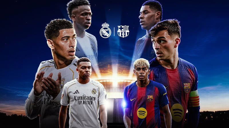 Real Madrid contra Barcelona: Mantente al tanto del Clásico Español en tiempo real.