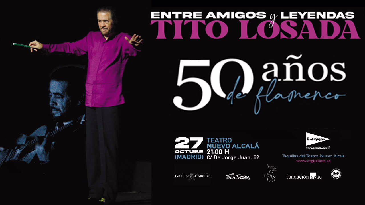 Actividades - Tributo a Tito Losada en el Teatro Nuevo Alcalá