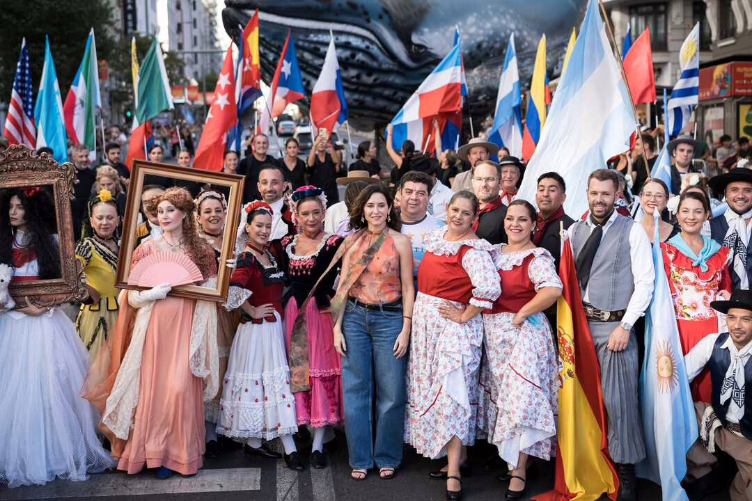 Conmemoración del 12 de octubre en Madrid