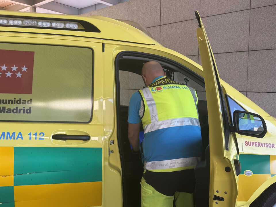 Motociclista gravemente lesionado en Arganda del Rey.