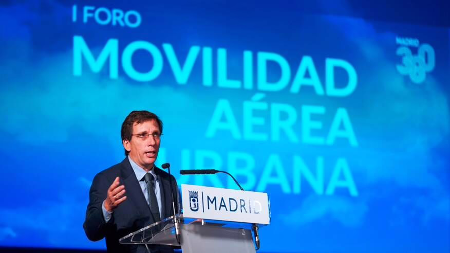 La movilidad aérea urbana: nuevo enfoque del plan Madrid 360 para una ciudad sostenible.