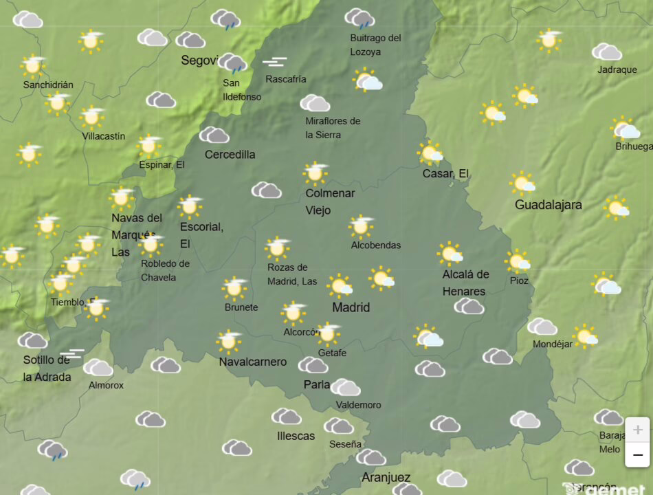 Pronóstico para el 22 de octubre de 2025.