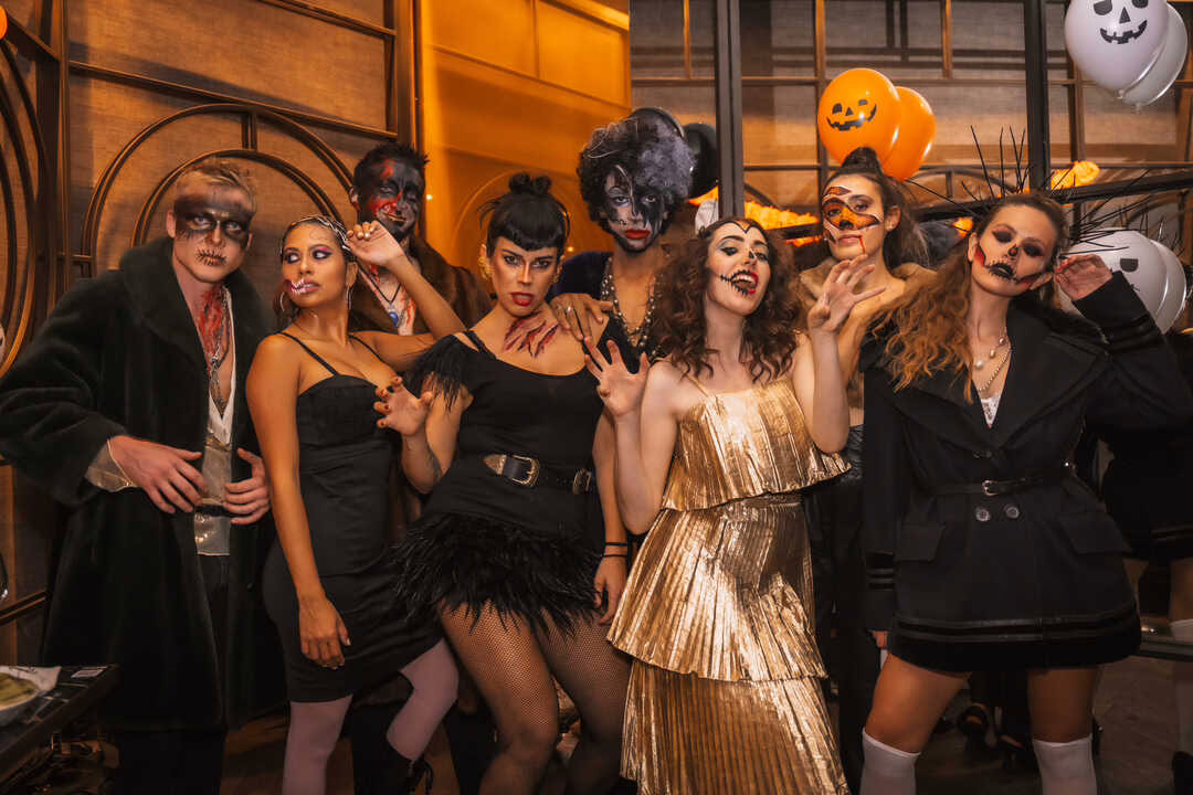 Festival de Halloween en el cine al aire libre de Madrid.