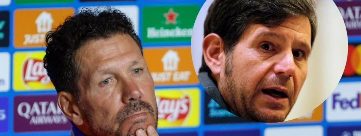 Diego Simeone se encuentra en la cuerda floja en el Atlético de Madrid debido a Alemany.