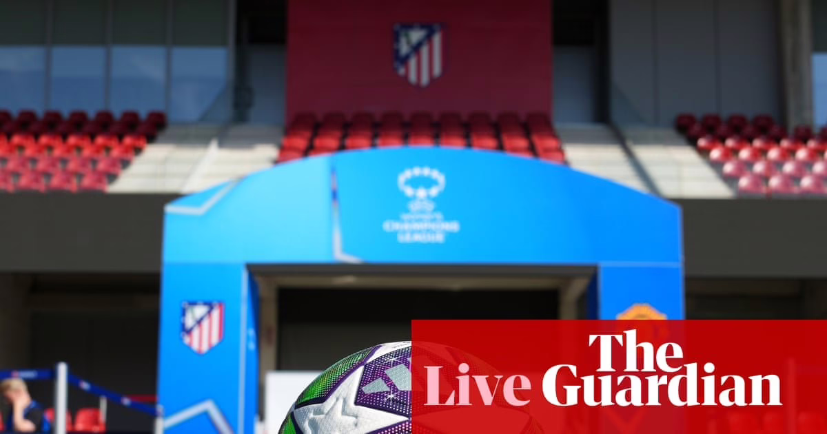 Atlético de Madrid contra Manchester United: Liga de Campeonas Femenina – transmisión en directo.
