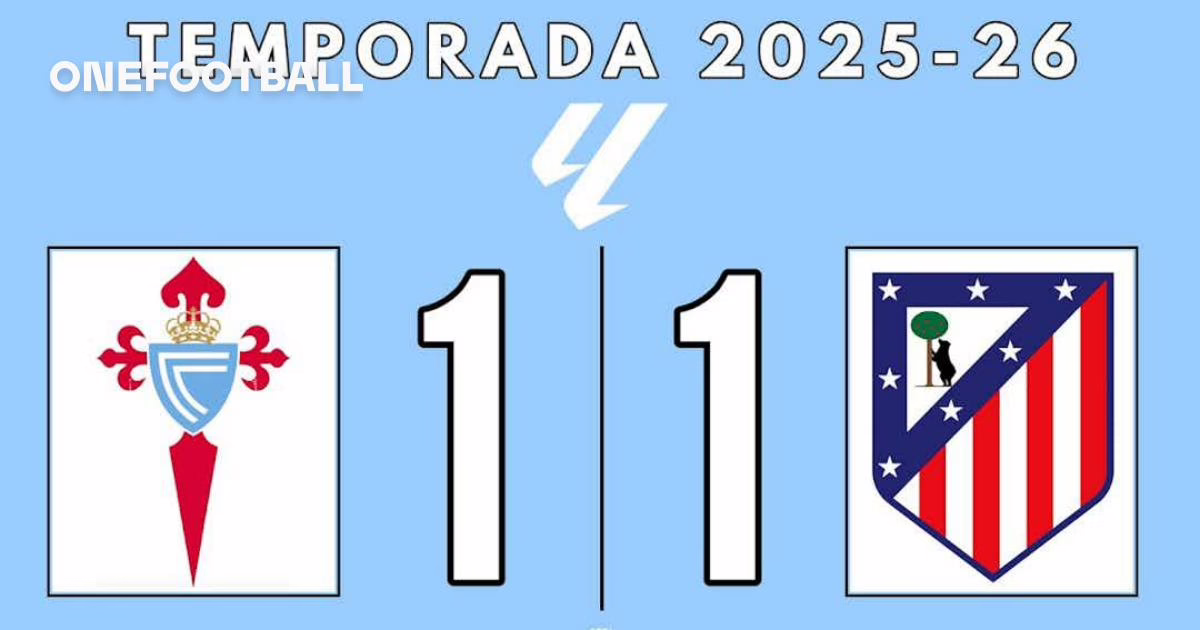 Celta 1 - Atlético 1 | Aspas salva un punto que no es suficiente