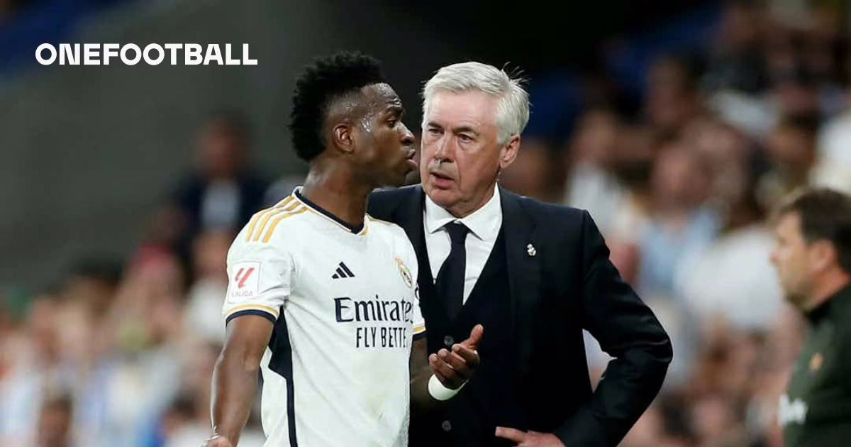 Vinicius rinde homenaje a Ancelotti: "Siempre ha sido el mejor técnico que he tenido".