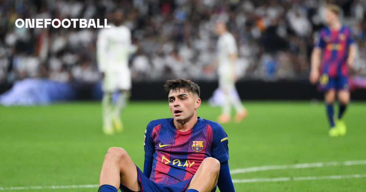 🚑 Preocupación en el Barça: Pedri sufre una lesión muscular tras El Clásico.
