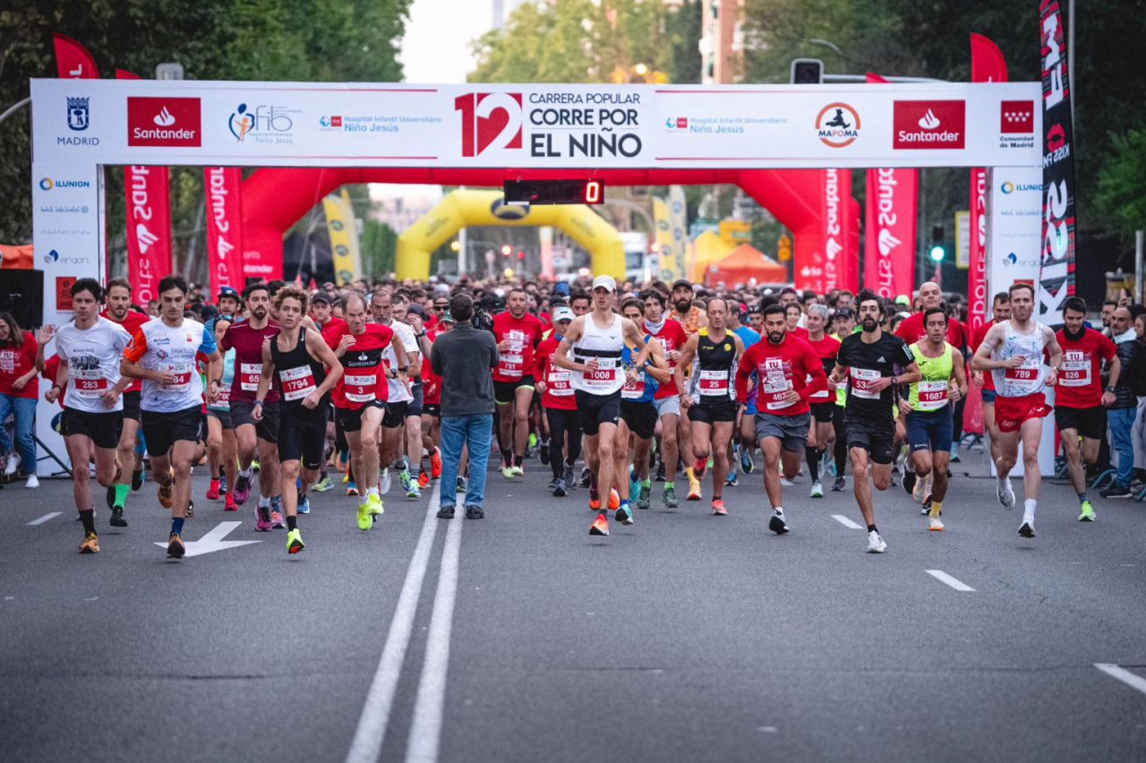 Corre por los Niños: Carrera Benéfica del Hospital Infantil Niño Jesús - Promueve el Deporte y Mejora la Calidad de Vida de los Pacientes Pediátricos.