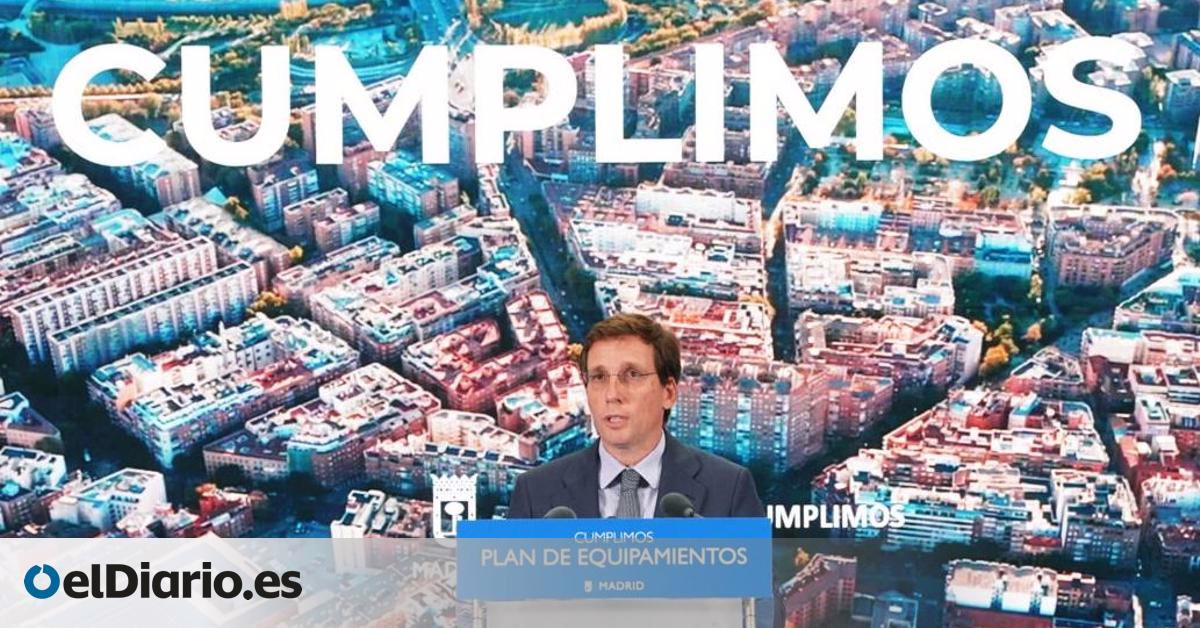 Las 21 compromisos que Almeida modificó sin aviso en su propuesta de 96 dotaciones para los barrios de Madrid.