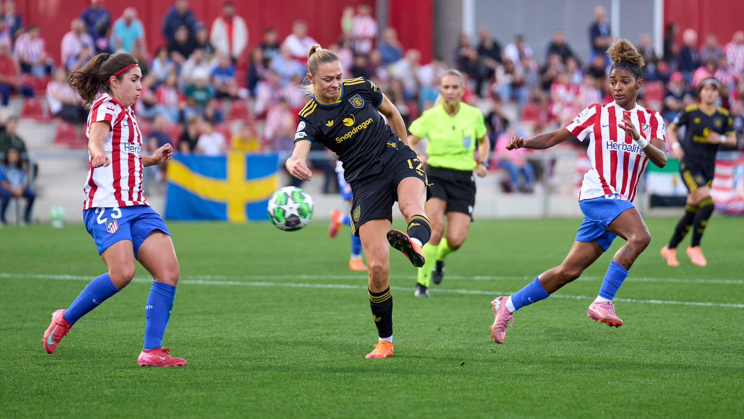 Atlético de Madrid vs. Manchester United: Cobertura en vivo de la Champions Femenina.