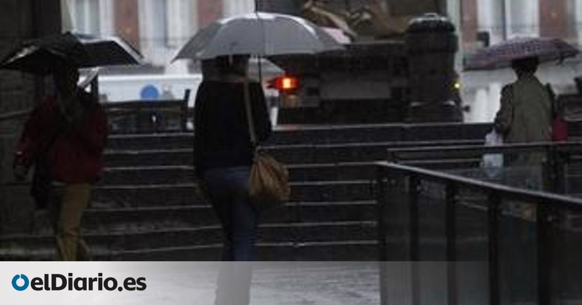 CLIMA EN MADRID: Previsión de lluvias para este domingo, sobre todo en la zona norte y la Sierra.