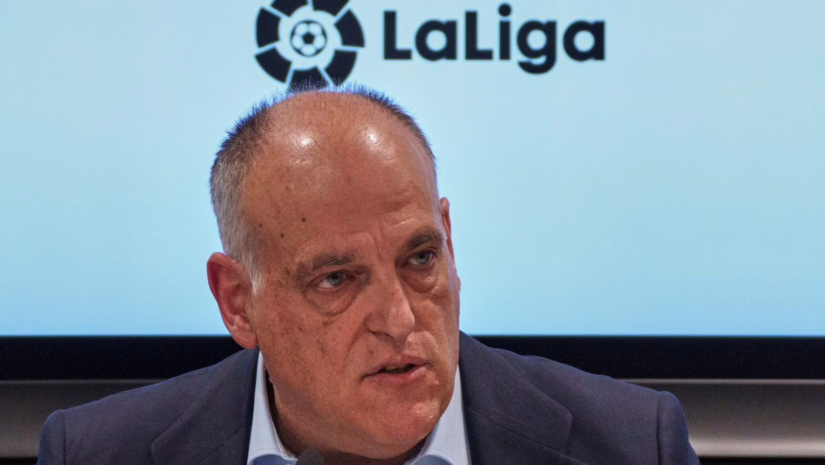 Javier Tebas expresó su desacuerdo con el Real Madrid.