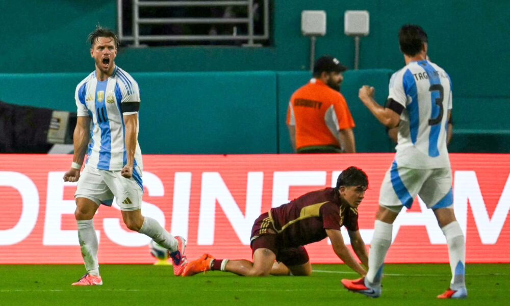 Argentina se impuso 1-0 a Venezuela sin Messi y Mastantuono – Todofutbol.cl