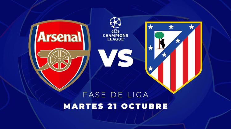 Arsenal y Atlético de Madrid: Transmisión en Directo, Hora y Canal Online - Jornada 3 de la Champions League 2025-26