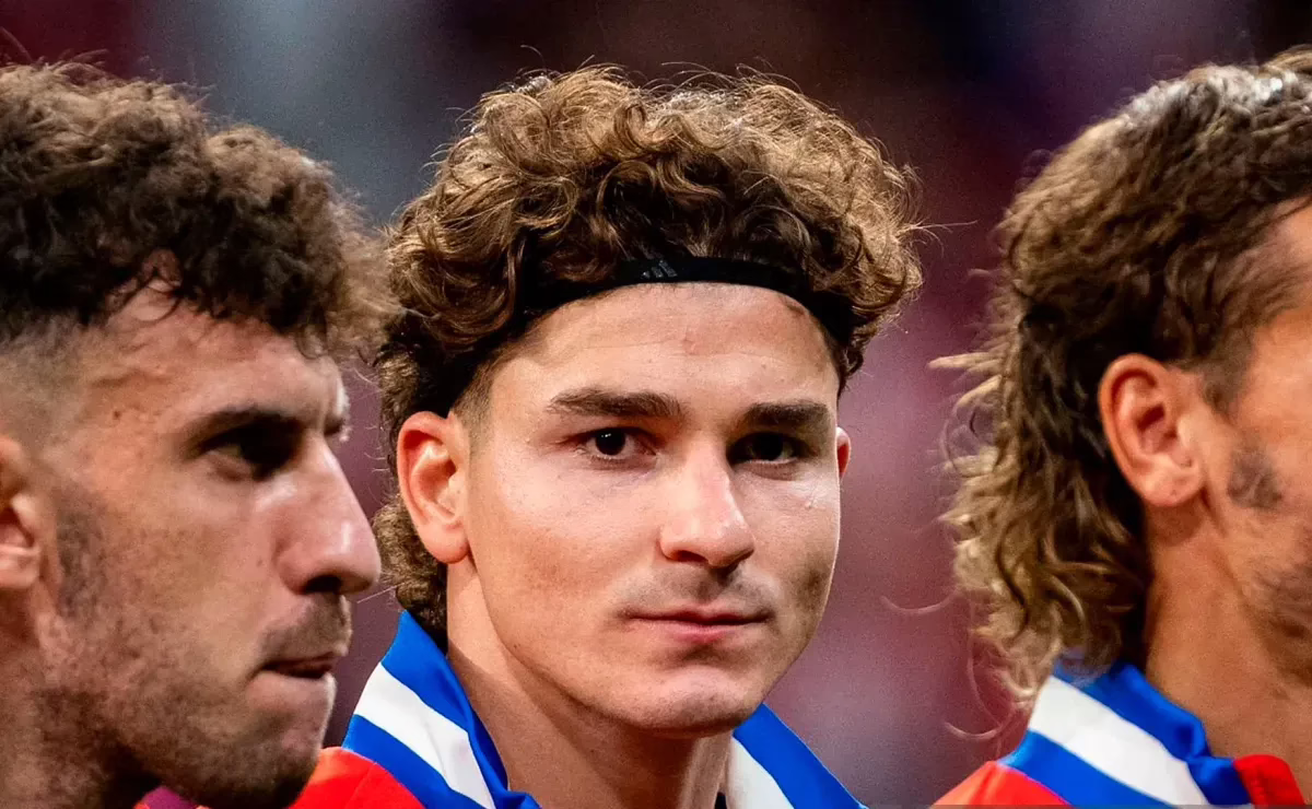 Julián Álvarez destacó en el Atlético de Madrid, pero la UEFA lo ignoró.