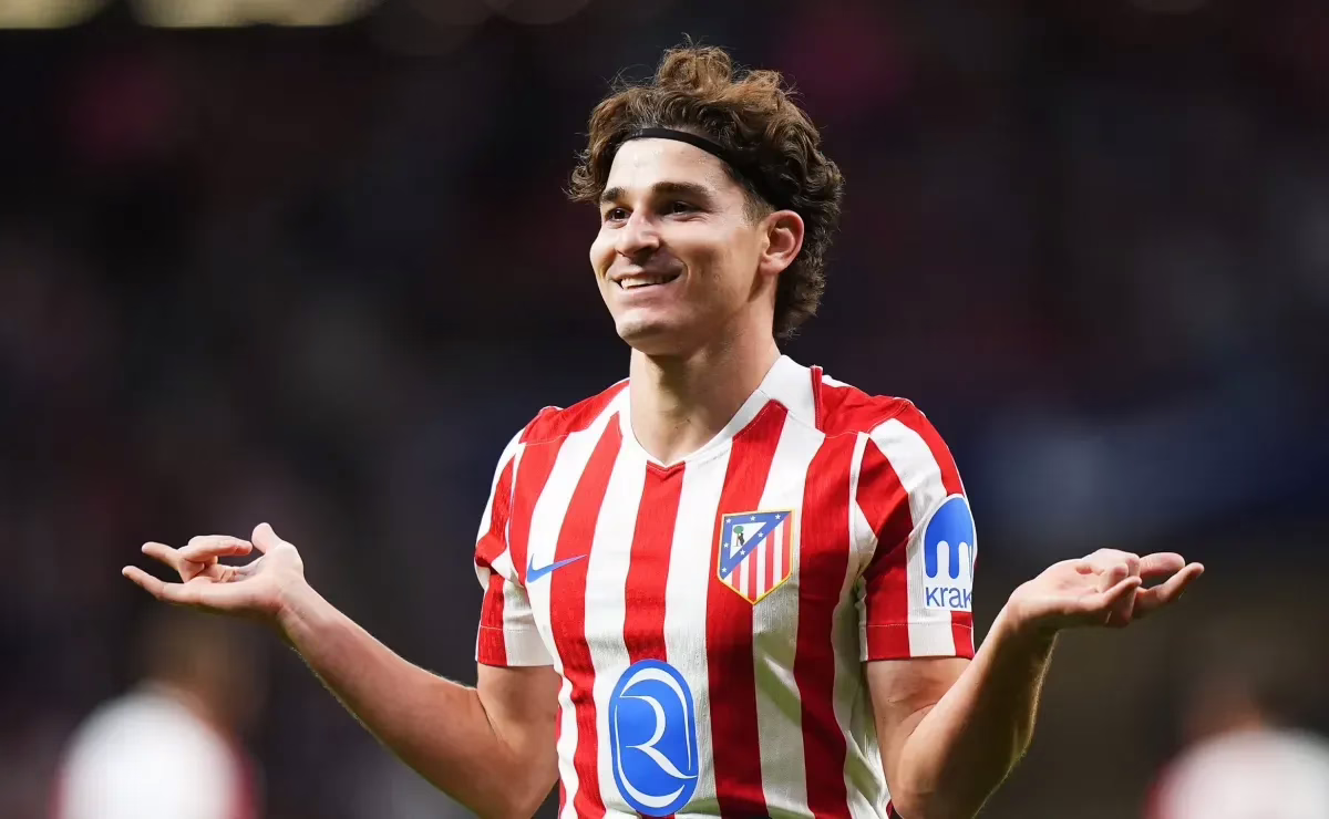 Los halagos de Matías Almeyda hacia Julián Álvarez antes del encuentro contra el Atlético de Madrid con Sevilla: "Posee todas las cualidades".