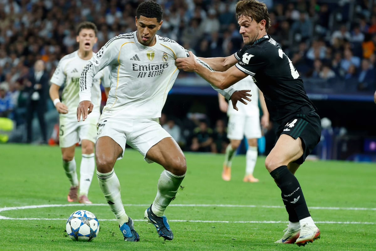 Bellingham anotó y el Real Madrid derrotó a la Juventus.