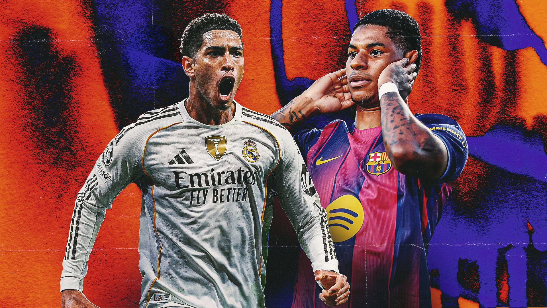 Jude Bellingham necesita aprovechar El Clásico para demostrar que él, y no Marcus Rashford, sigue siendo el mejor jugador inglés en La Liga.