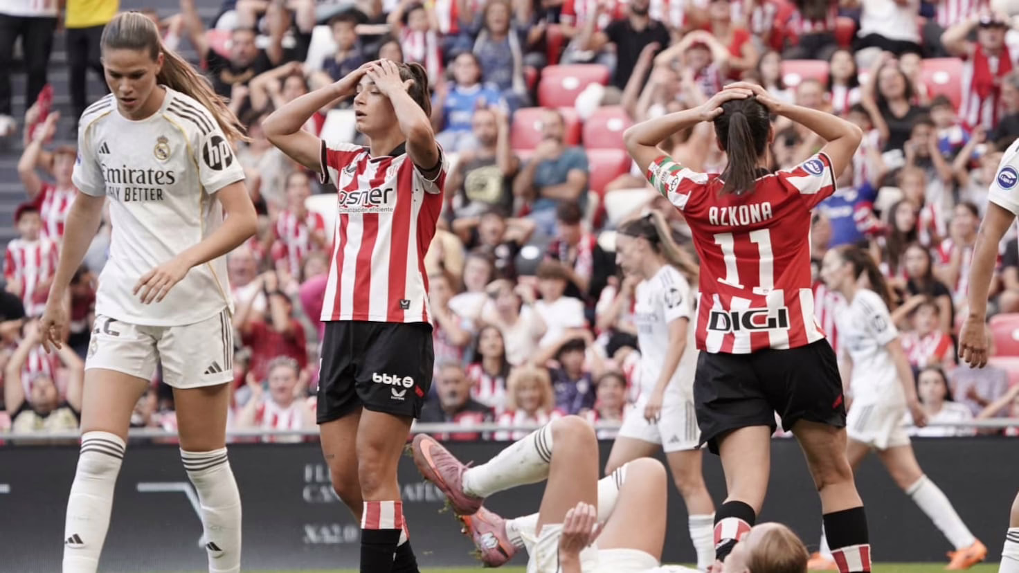 Athletic vs. Real Madrid en tiempo real: Liga F hoy, transmisión en vivo.