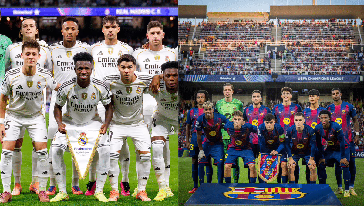 El historial previo entre Real Madrid y FC Barcelona.