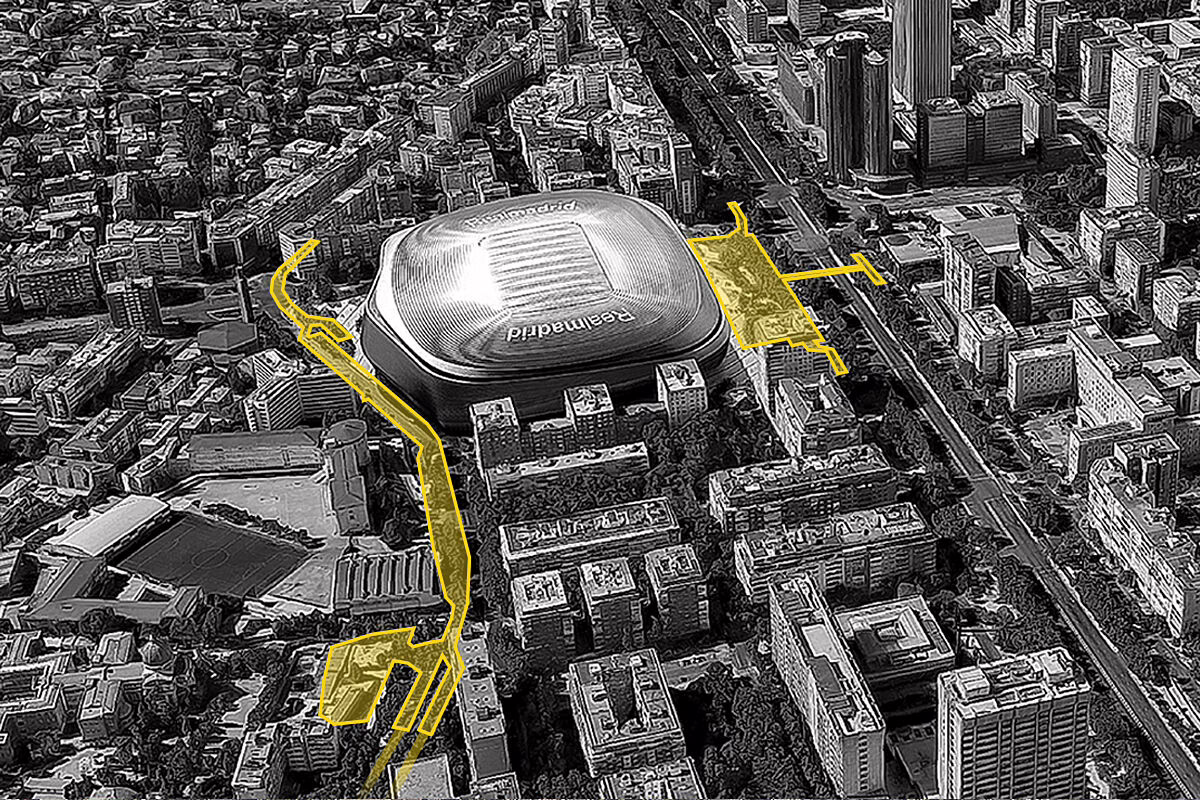 El TSJM ratifica la invalidación de los estacionamientos del Bernabéu.