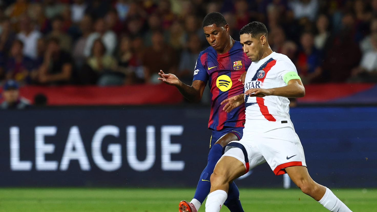 Mbappé muestra admiración por Hakimi en redes sociales.
