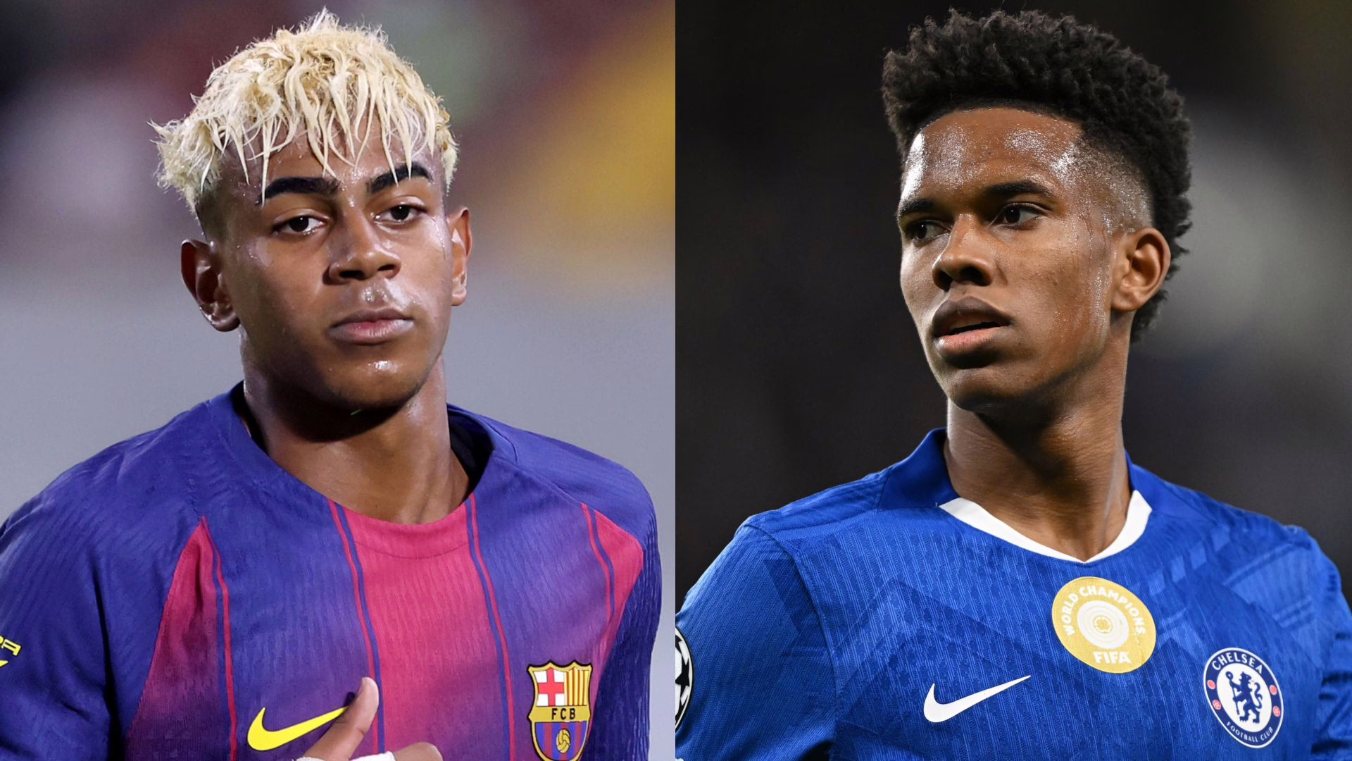 Candidatos al Golden Boy 2025: El prometedor jugador del Chelsea Estevao, la figura del Borussia Dortmund Jobe Bellingham y el talento del Real Madrid Franco Mastantuono se disputan el galardón que dejó el barcelonista Lamine Yamal.