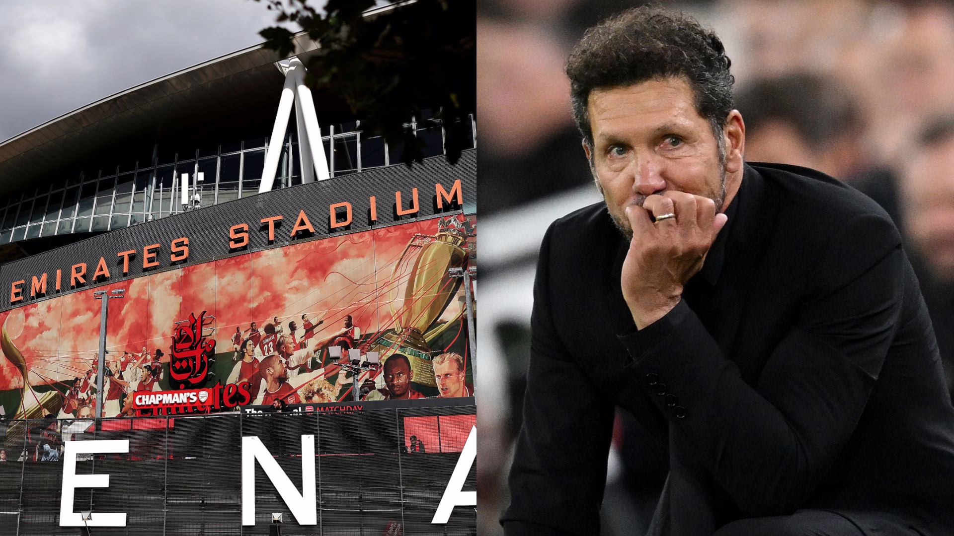 El Atlético de Madrid, 'molesto', presenta una reclamación oficial a la UEFA sobre el Emirates Stadium antes del partido de la Champions League contra el Arsenal.