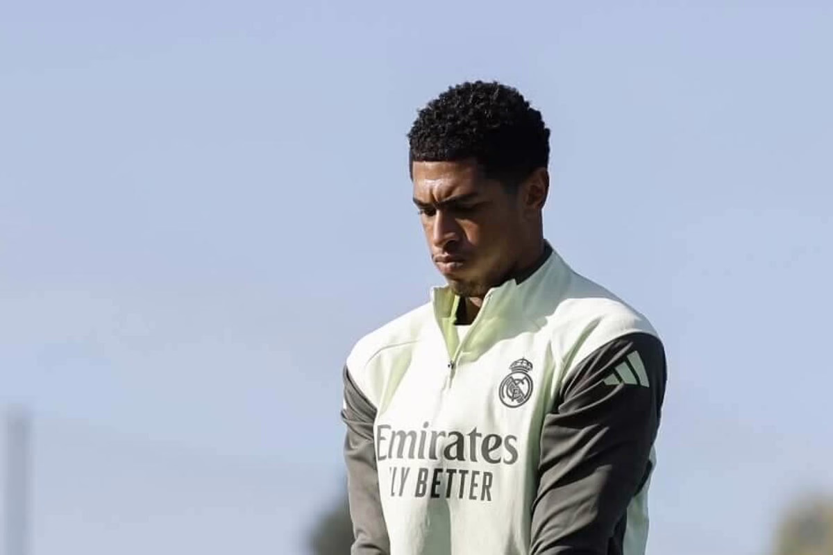 Análisis de la impactante imagen del entrenamiento del Real Madrid con Jude Bellingham.