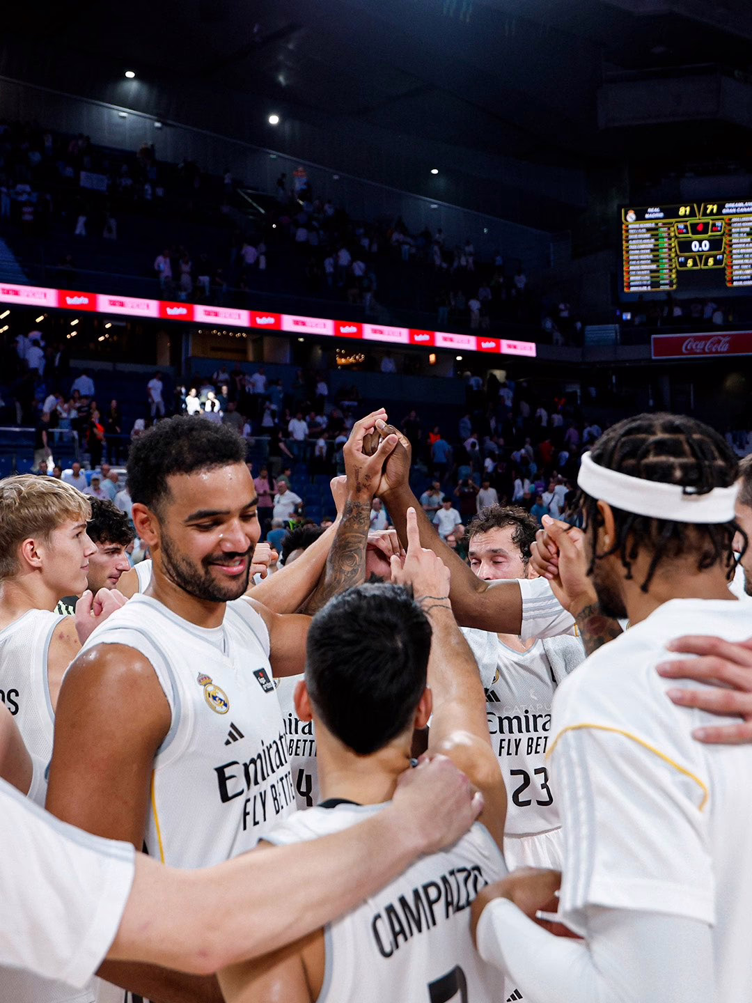 El Real Madrid comienza con triunfo la defensa del título de la Liga Endesa.
