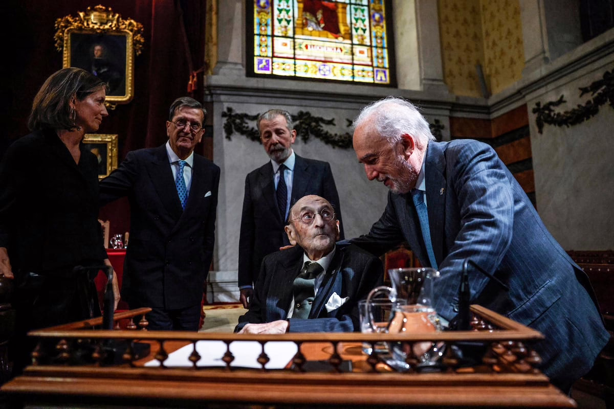 Álvaro Pombo abre el año académico con un destacado discurso, mientras que Muñoz Machado presenta el 'Diccionario Histórico' en 10 volúmenes: La RAE reafirma su compromiso con la independencia | Cultura