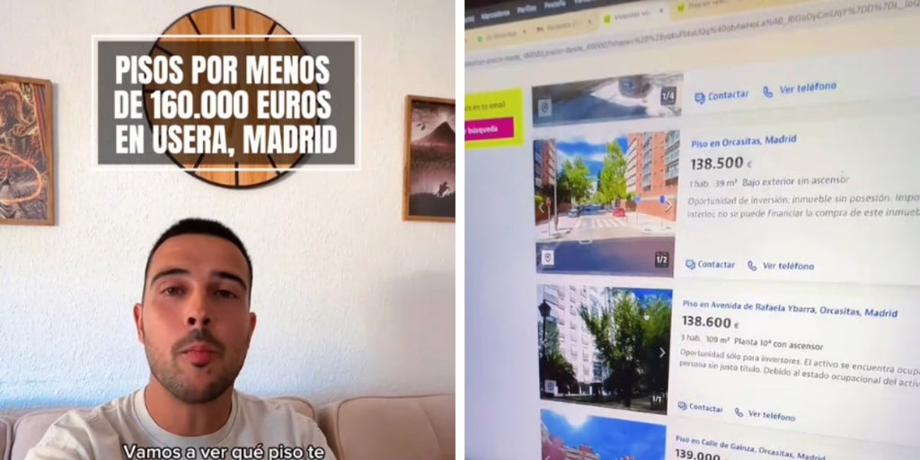 Intenta adquirir un apartamento en Usera, Madrid, por menos de 160.000 euros y descubre el resultado: «Te sorprenderá».