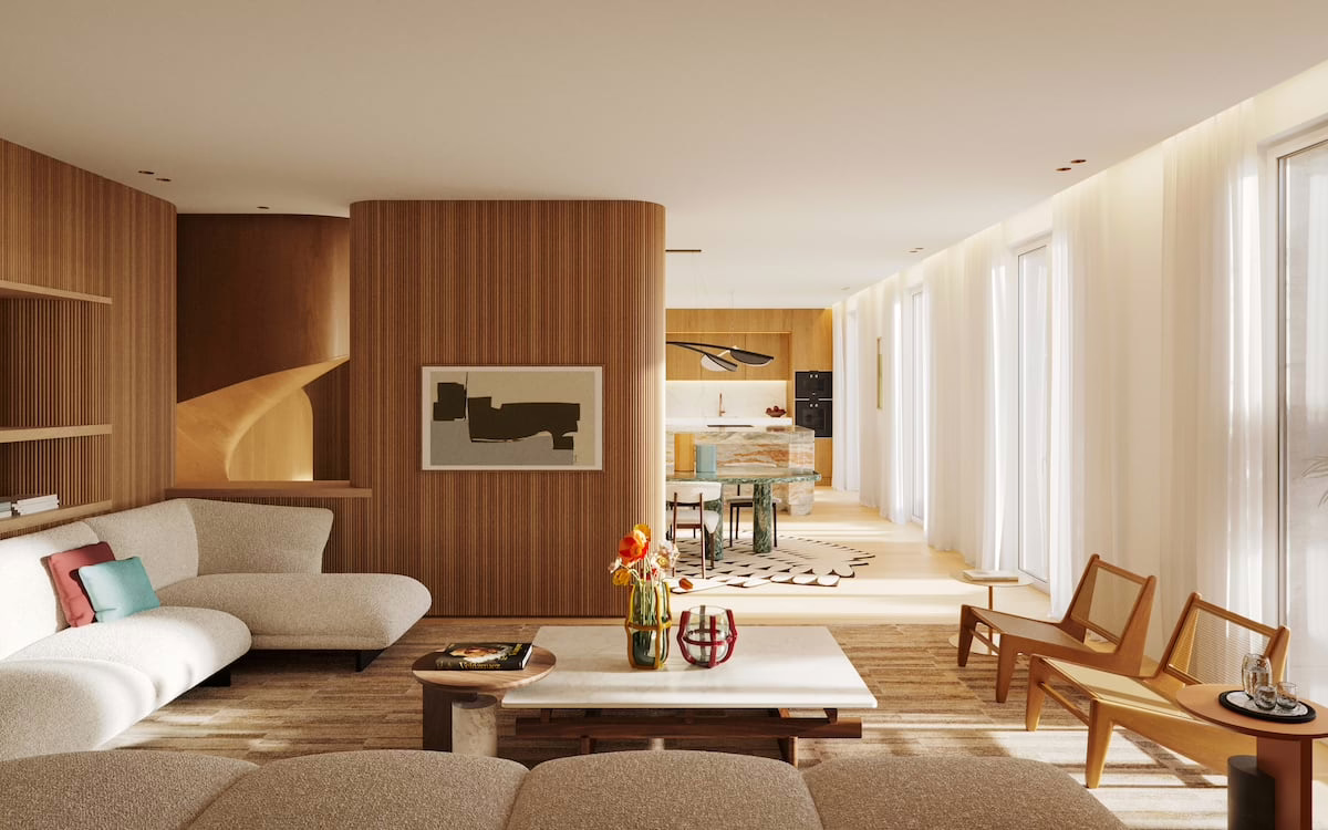 Nuevas residencias de lujo junto al Congreso a la venta desde 2,3 millones, con peluquería, coctelería privada y piscina cubierta | Fortuna