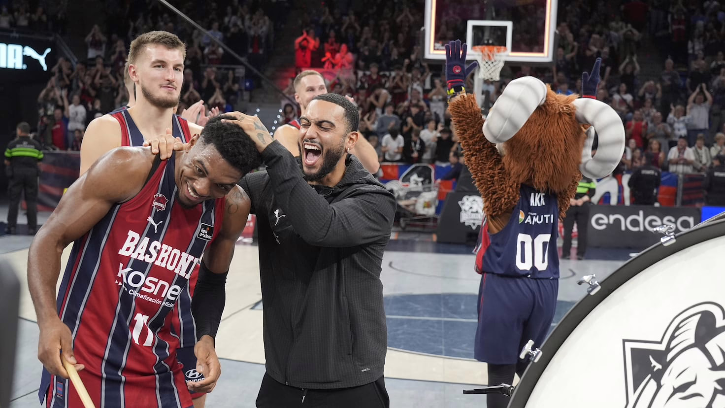 El Baskonia logra recuperar una desventaja de 20 puntos frente al Madrid gracias a la destacada actuación de Forrest.