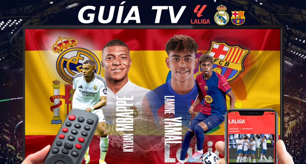 ¿Dónde ver en vivo el Real Madrid vs. FC Barcelona hoy por El Clásico de LaLiga 2025-26? Canales de televisión y streaming en directo | México | EUA | nnda nnrt | MAG