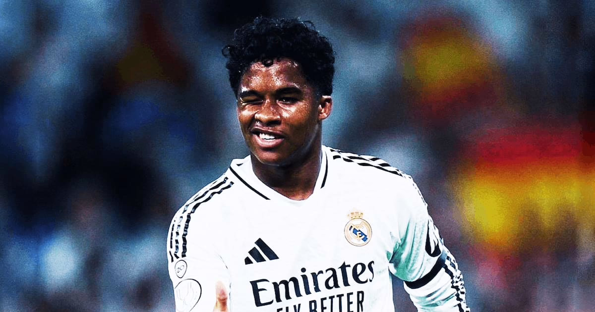 Endrick habría solicitado abandonar el Real Madrid para enero.