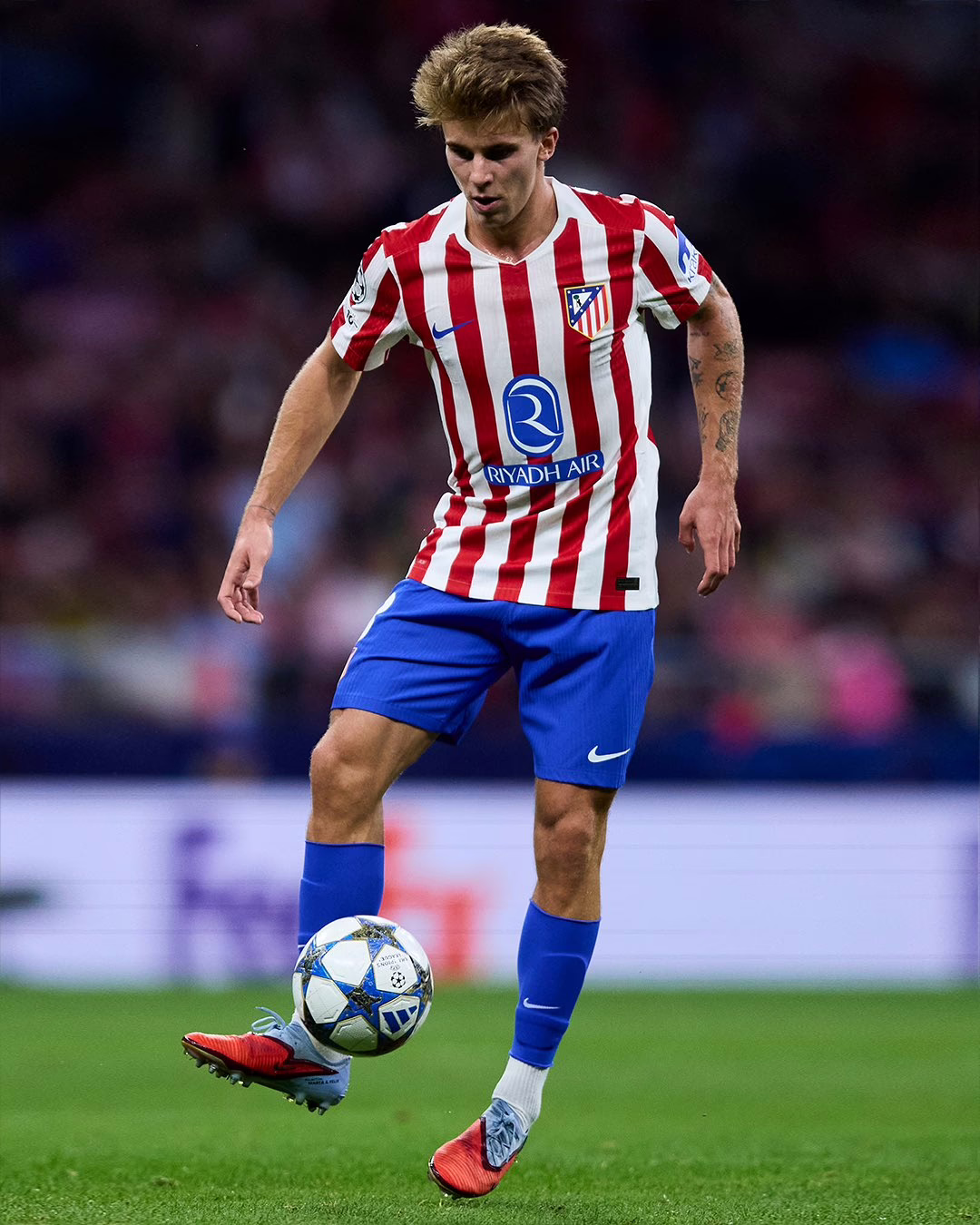 Pablo Barrios, el guía del Atlético de Madrid.