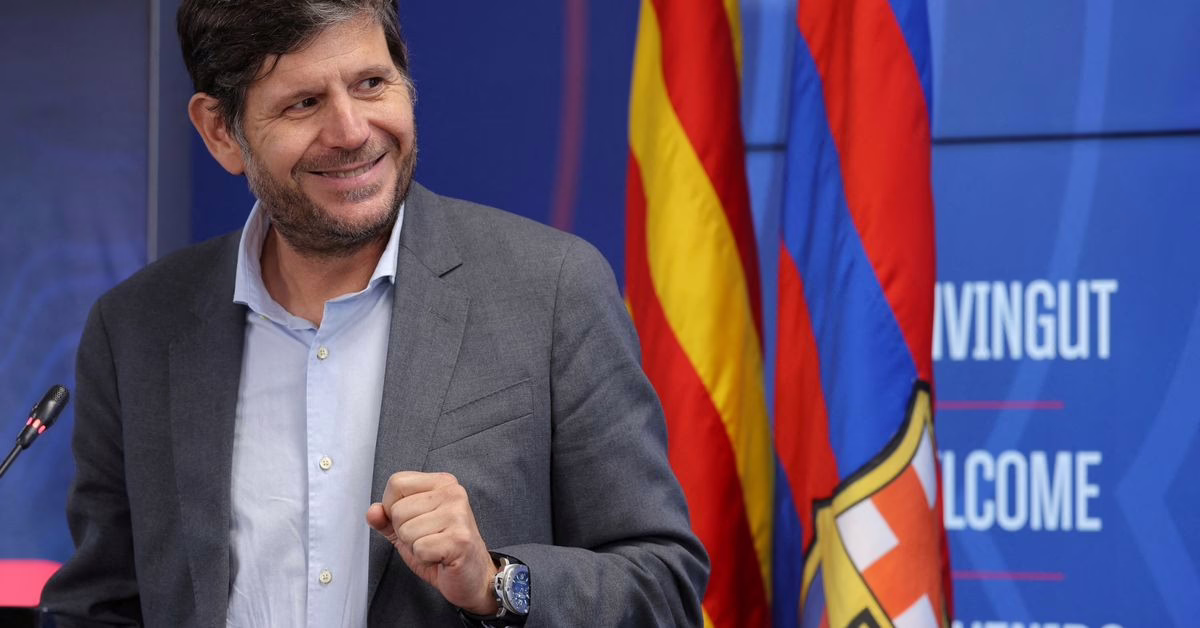 El Atlético de Madrid confía en Mateu Alemany, el ejecutivo que contribuyó al éxito del Barcelona - Liga española.