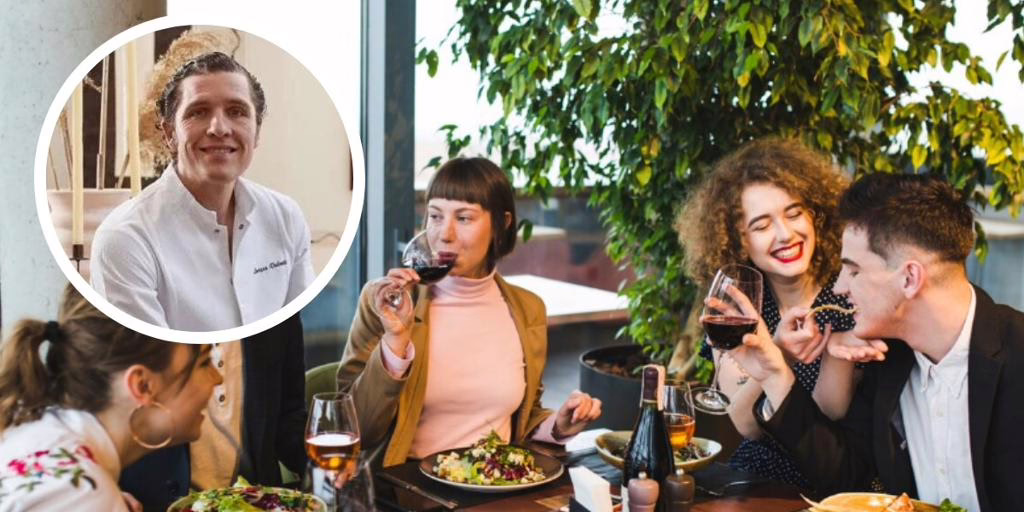 El chef Enrique Valentí comenta sobre la actitud de los catalanes y madrileños en los restaurantes: «Es mucho más festiva».