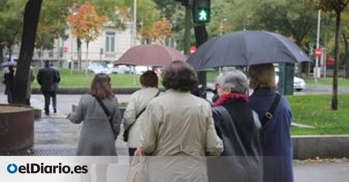 EL CLIMA EN MADRID: Lluvias previstas este viernes con un leve descenso de las temperaturas.