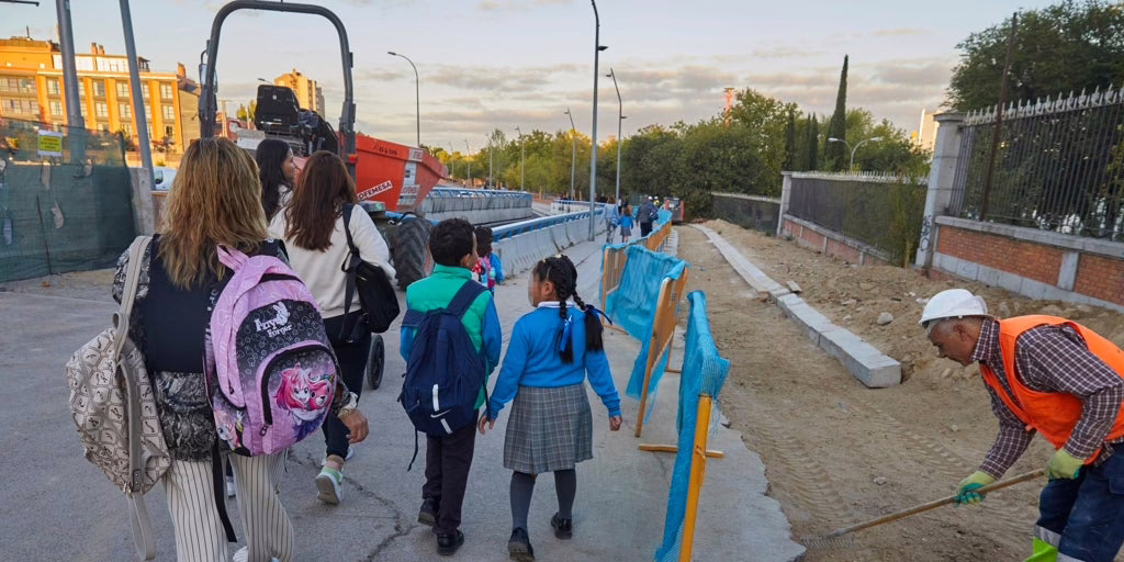 «Nos tomó tres veces más tiempo despedirnos de los niños»