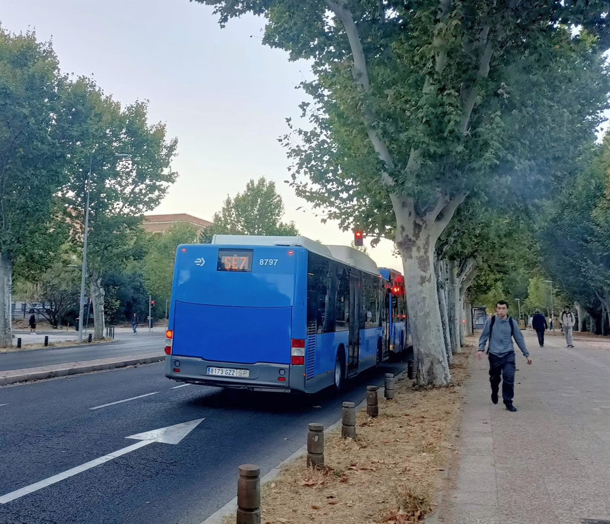La lanzadera que conecta Moncloa con la Ciudad Universitaria ha trasladado a más de 3 millones de personas desde la interrupción de la Línea 6.