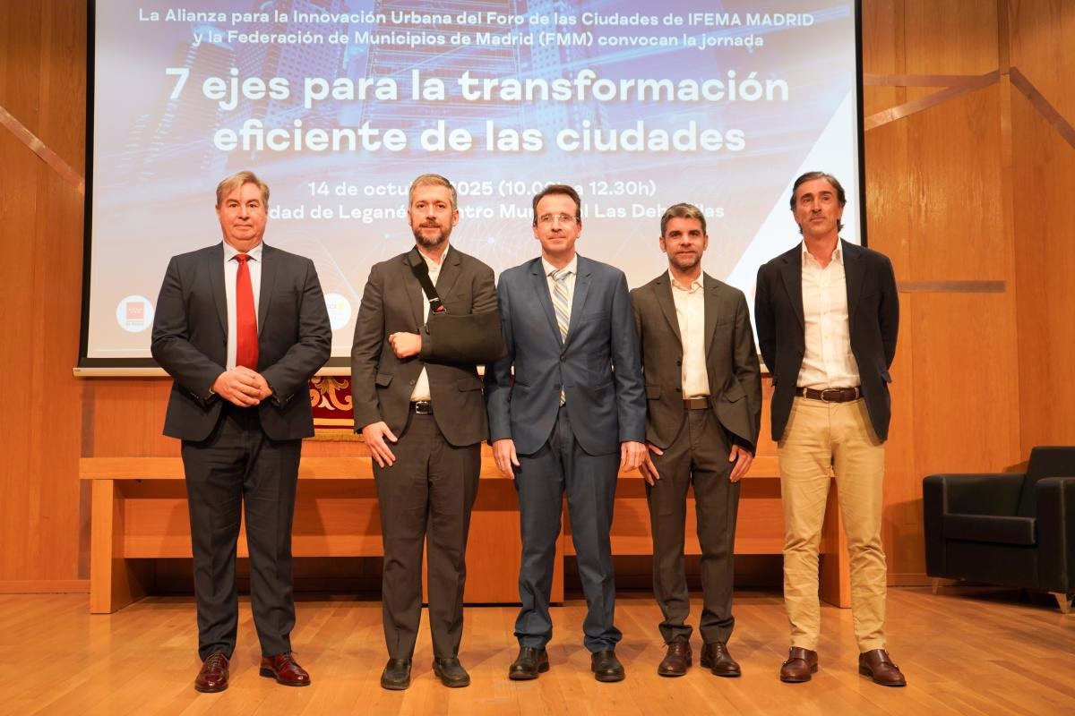 Alianza por la Innovación Urbana examina en Leganés la eficaz transformación de las ciudades.