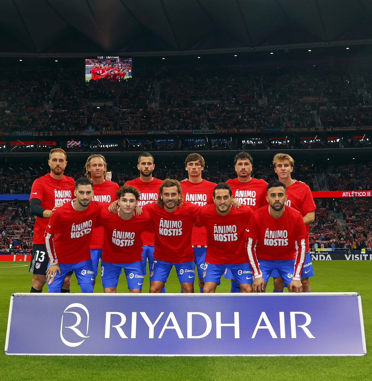 Calificaciones del partido Atlético de Madrid contra Osasuna en la novena jornada de LaLiga.