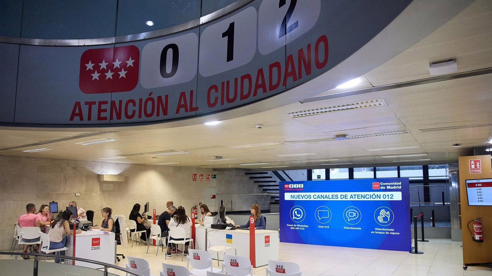 La nueva ubicación de la Oficina Central de Atención al Ciudadano se establecerá en Madrid en 2026.