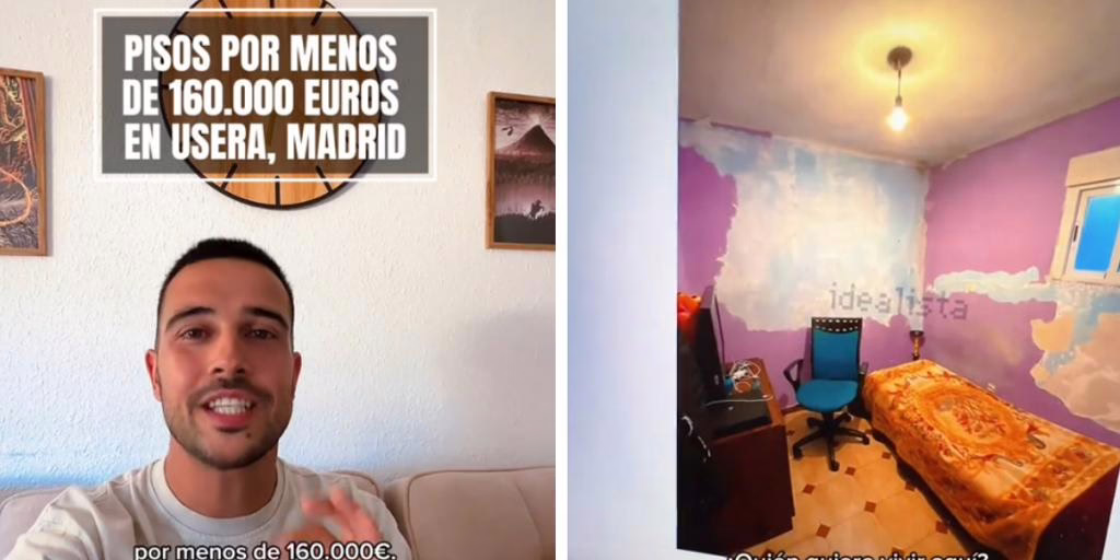 Encuentra un apartamento en Madrid por 160.000 euros y lo que descubre lo deja asombrado: «No lo creerán»