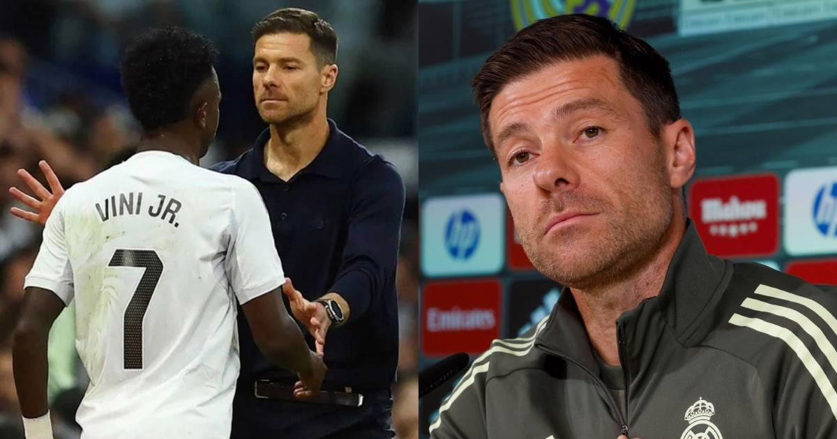 Xabi Alonso da a conocer su resolución sobre Vinicius tras el incidente en el Clásico.